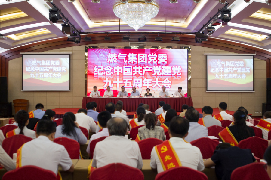 集团公司党委召开纪念中国共产党建党95周年大会